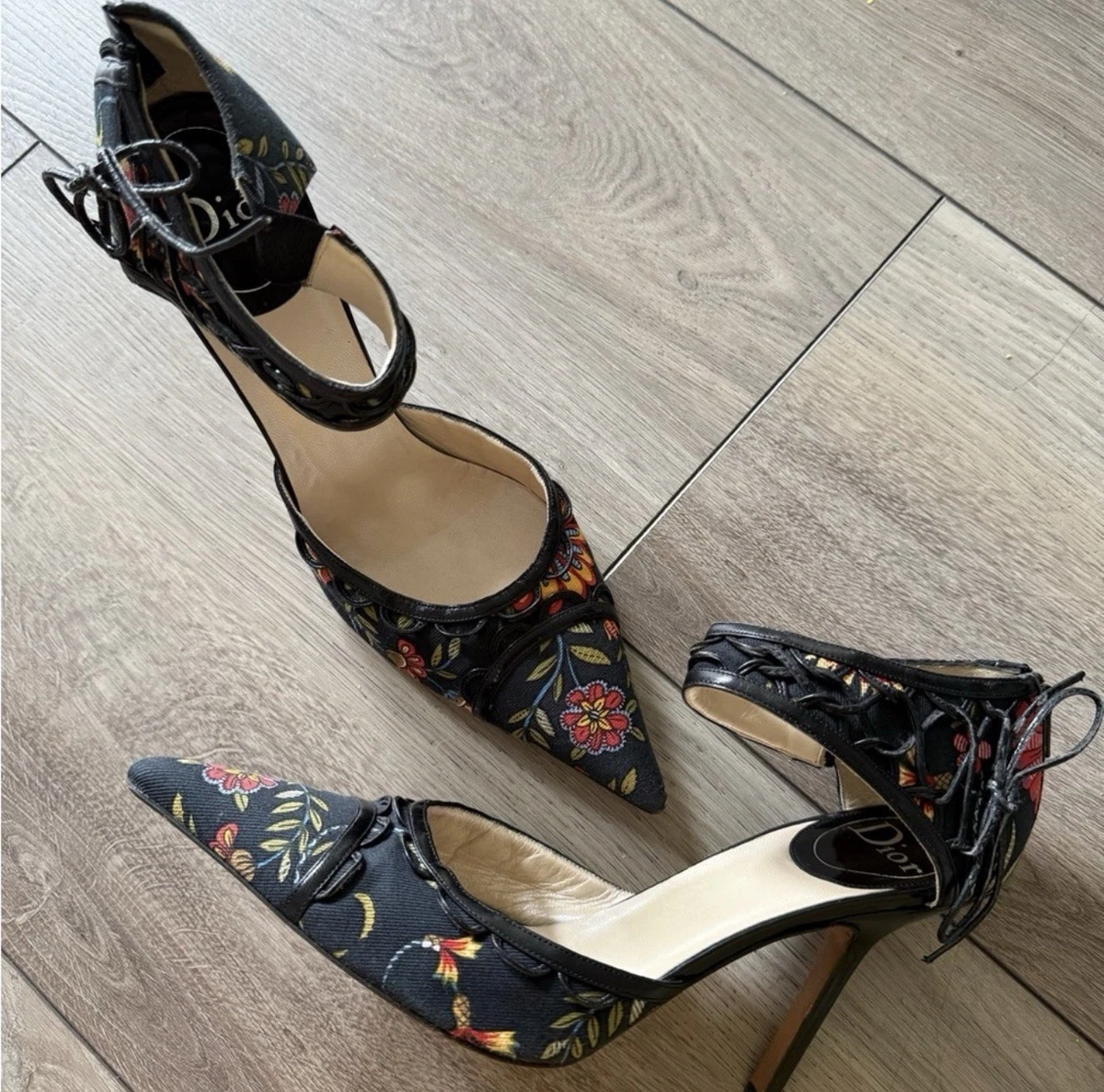 Christian Dior Women's Floral Heels for sale - eBay