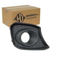 DIEDERICHS BLENDE SCHWARZ STOßSTANGE RECHTS | 6416048