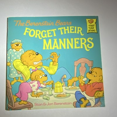 First Time Books Illustrated Paperback, The Berenstain Bears Forget Their Manne 
