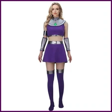 Starfire Kory Anders Koriand'r Cosplay Costume For Women Hero Halloween Theme