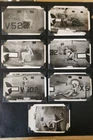 7 WW2 ORIGINAL US MILITARY WAR FIGHTER BOMBER AIRPLANE NOSE ART PHOTO