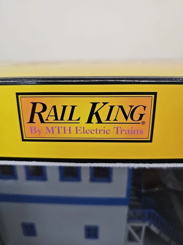 Torre de interruptores MTH Railking 30-9011 gris con borde azul Foto 3 de 4