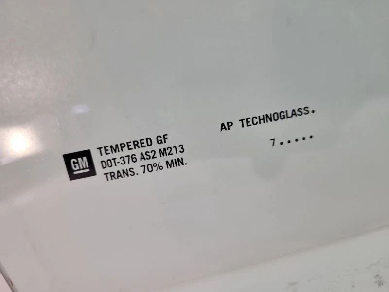 2004-2012 GMC CANYON Passenger Right Front RH Door Glass 97247738  — 第 3/4 张图片