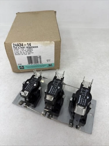 Electric Fan & Heat Sequencer 24v  Control 24A34-14