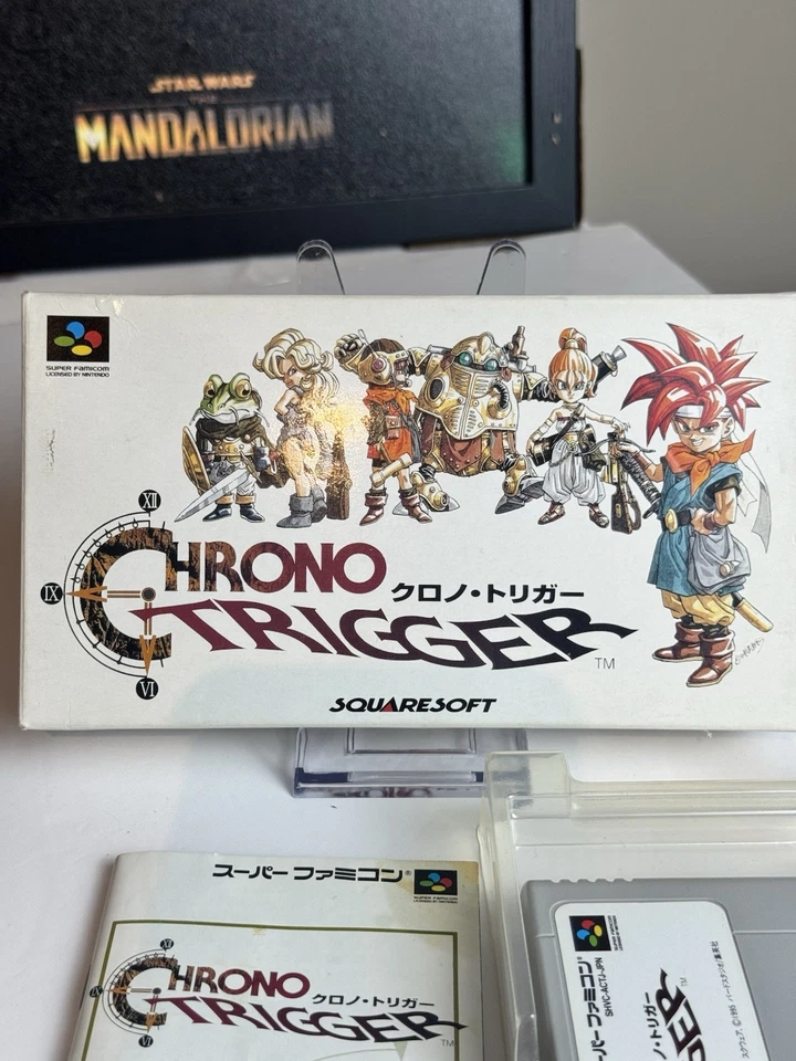 Chrono Trigger Nintendo Super Famicom SFC SNES con caja manual Japón JP juego probado Foto 3 de 4
