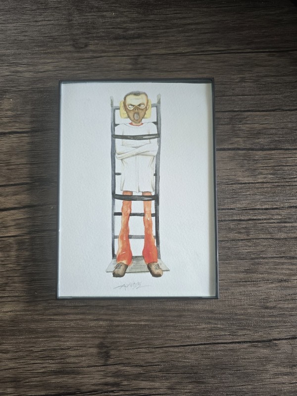 Alex Pardee Signed 5x7 Art Print. Buffalo Bill. Silence . Horror. Doppelgangers.