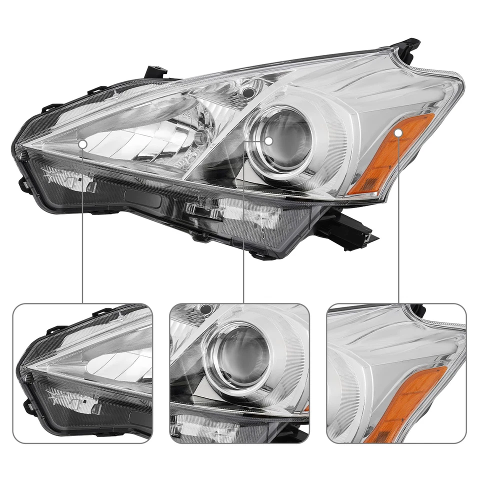 For 2012 2013 2014 Toyota Prius V Halogen Headlight Left Driver Side Headlamp Foto 2 de 4