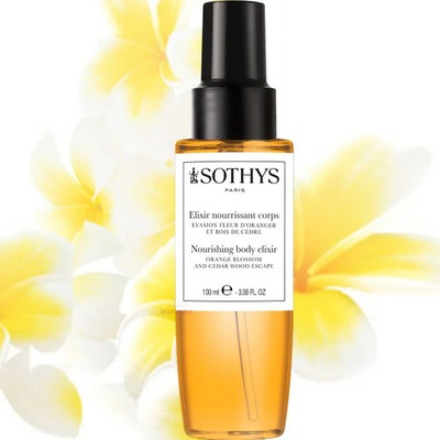 Sothys Orange Blossom and Cedar Wood Nour Elixir 100ml/3.38oz #tw