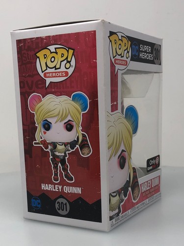 Funko POP! Heroes DC Comics DC Super Heroes Harley Quinn #301 CAJA DAÑADA - Imagen 11 de 14