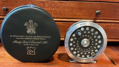 HARDY SUNBEAM 6/7 Fly Reel with Original Case + fly line
