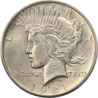 1921 Peace Dollar High Relief PCGS MS62 Nice Luster Nice Strike