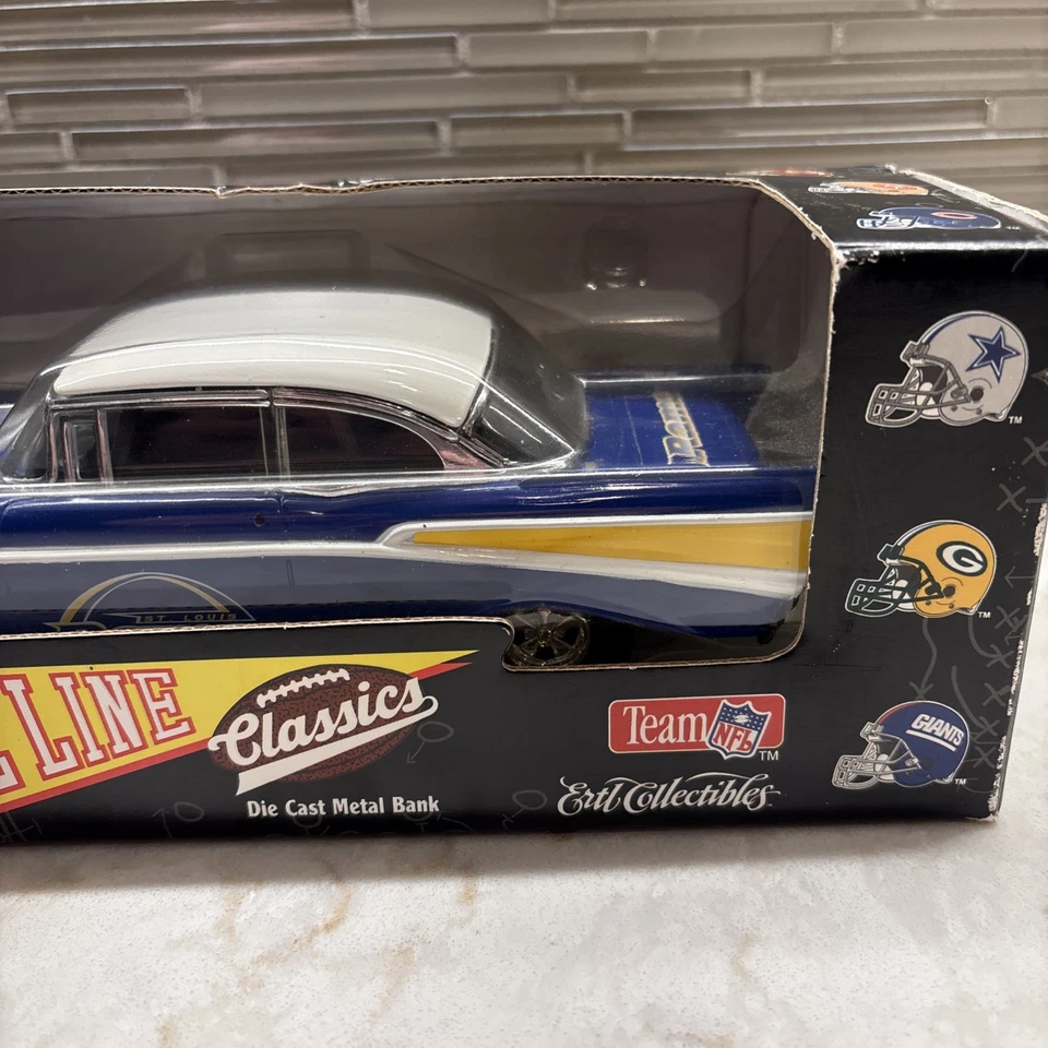 Goal Line Classic Diecast Metal Bank Collectible St Louis Rams NFL Sealed In Box - Image 4 of 4