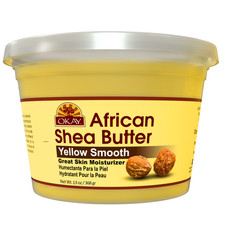 Okay Pure Naturals African Shea Butter Natural Hair and Skin Moisturizer for Dry