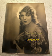MARY PICKFORD GORGEOUS c13"x16 PORTRAIT PHOTO BY EDWIN BOWER HESSER W NOTATION