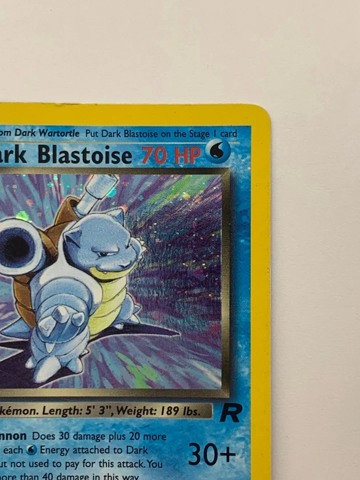 Pokemon Team Rocket, Dark Blastoise, Rare, Holo, 3/82, HP - DMG - Image 3 of 4