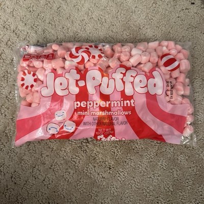 Jet-Puffed Peppermint Mini Marshmallows, 10 oz. Bag Exp 06/22/2026