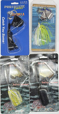 Prototype Buckeye Jenko Buzzbait Guerilla Off Spring 1/4 3/8 oz Black White