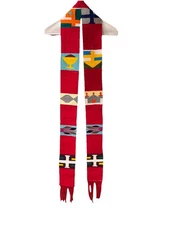 Hand Woven Clerical Stole Vestment Made In Atitlan Guatemala
