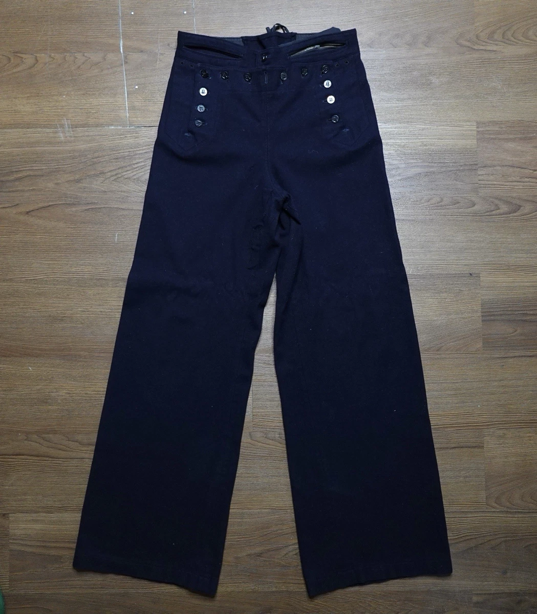 Vintage Us Navy Pants In Original Ww2 Collectible Us Uniforms for