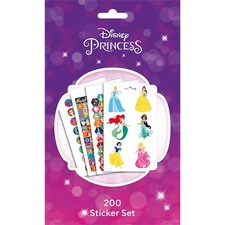 DISNEY - DISNEY PRINCESS 200 STICKER SET UK IMPORT STICKERS NEW
