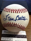 STEVE CARLTON SIGNED AUTOGRAPHED ONL FEENEY BASEBALL! Phillies, Cardinals!  JSA!
