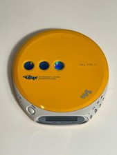 Sony PSYC Walkman D-EJ360 CD Walkman Yellow Edition Y2K Tested  Working