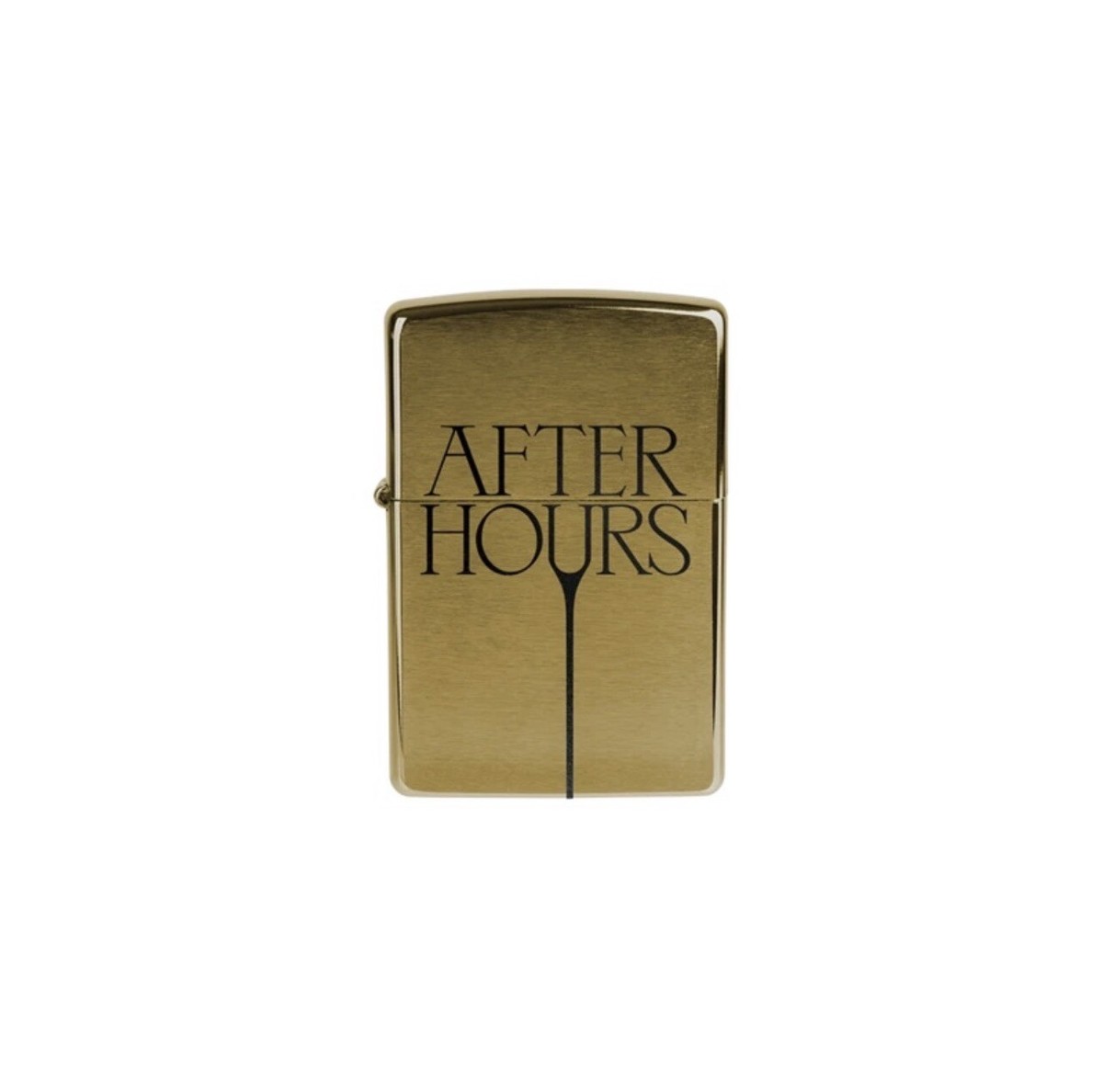 The Weeknd XO After Hours Gold Dust Zippo Lighter Limited Edition