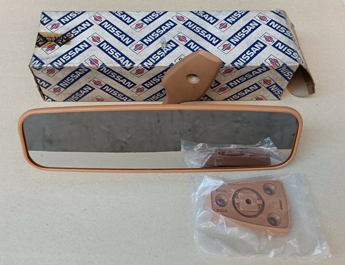 NOS/JAPAN INTERIOR INSIDE VIEW MIRROR For DATSUN 720 PICKUP. - Foto 2 di 9