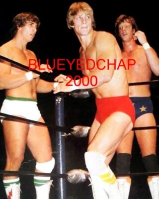 KERRY- KEVIN  & DAVID VON ERICH WRESTLER 8 X 10 WRESTLING PHOTO NWA WCCW