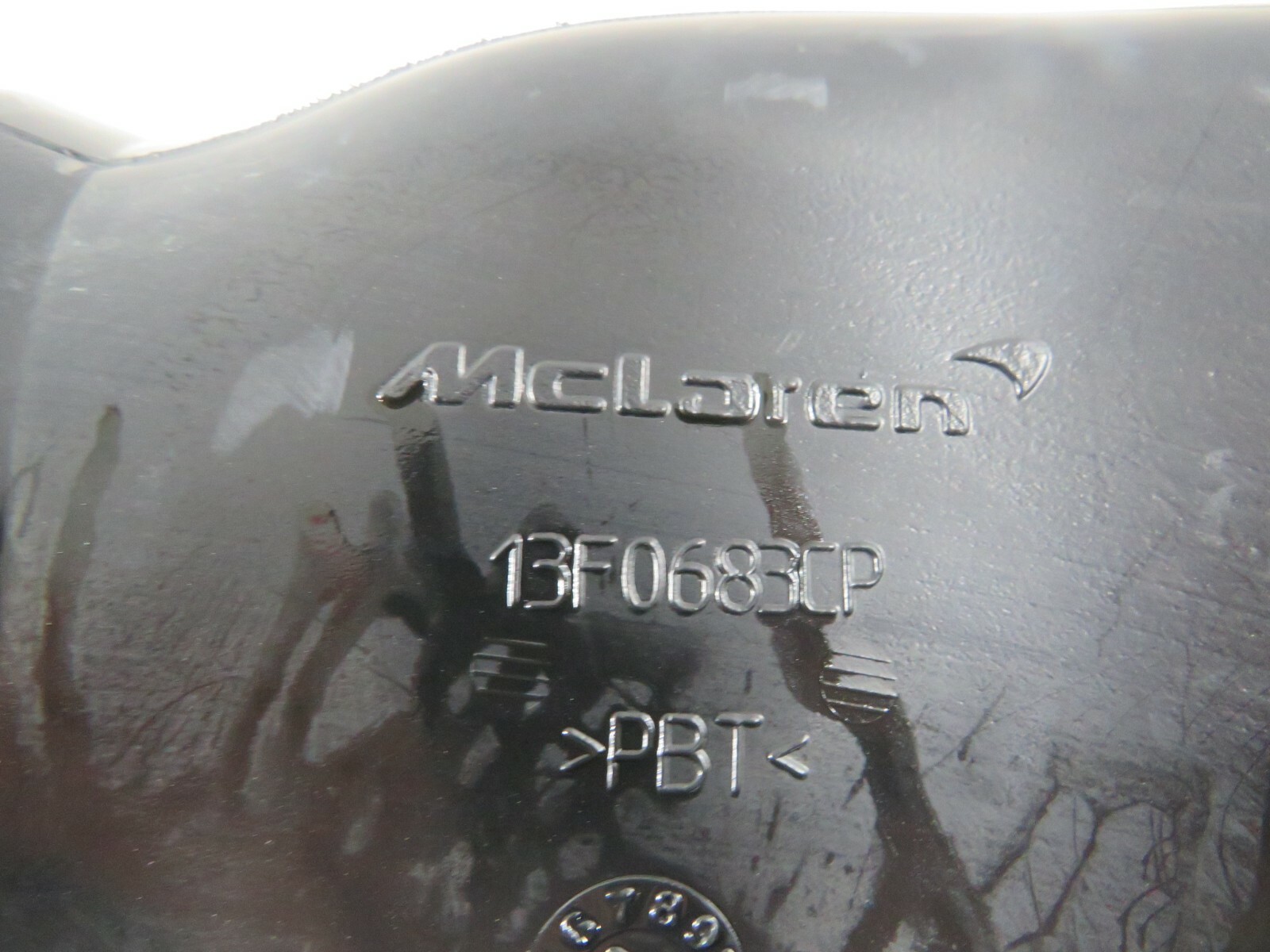 McLaren 570S, RH, Right, Intake Tube, Used, P/N 13F0683CP