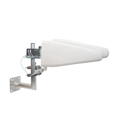 PremiumX Breitband LTE Antenne MIMO Outdoor 3G 4G Mobilfunk WLAN Wand Montageset