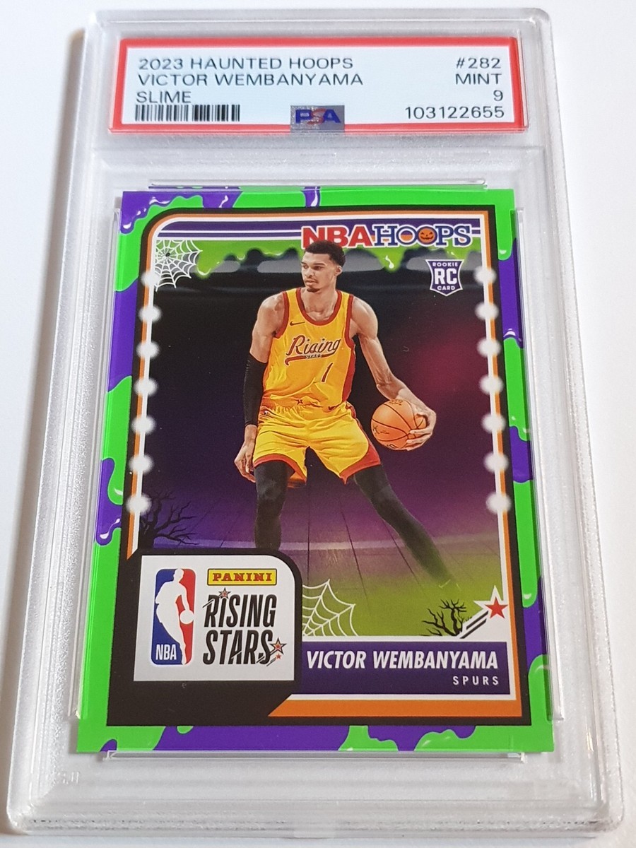 2023 Panini Haunted Hoops Victor Wembanyama Rookie #282 SLIME