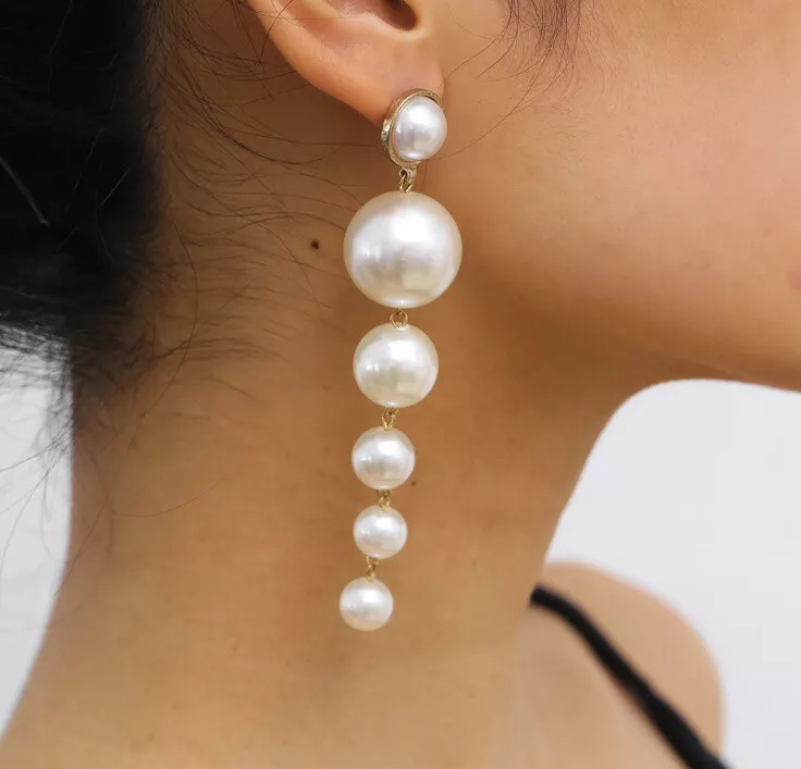 Large dangle earrings online