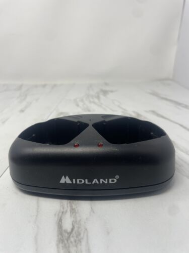 Original Midland Two Way Radio Walkie Talkie Desktop Charger 18CVP8-Rev C Stand