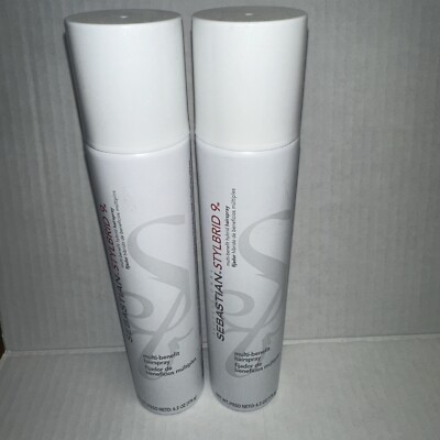 Sebastian Stylbrid 9 Multi Benefit Hybrid Hairspray 6.2 Oz (2 Pack)