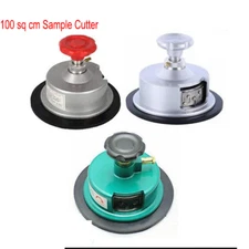 100 Sqcm Fabric Sampler Cutter Round Cloth Cutter Textile Weight GSM Sampling