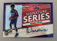Daniel Oturu 2020-21 Optic Signature Series Purple FREE SHIPPING!
