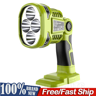 #ad 1120LM LED Work light Flashlight For RYOBI 18V Spotlight Cordless Emergency Lamp $39.99