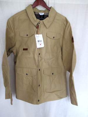 Obermeyer Oliver Waxed Mens Jacket XL Beige Heritage Collection