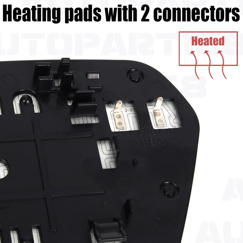 Espejo retrovisor térmico de vidrio lado del pasajero derecho para Lincoln Zephyr 2006-2008 2009 2010 Foto 2 de 4