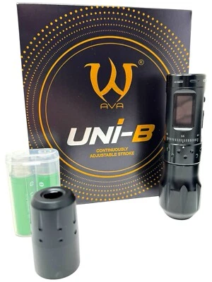 INKgrafiX® AVA UNI-B 2xAkku Tattoomaschine Tattoo PEN Module NEU 2024 4,2mm
