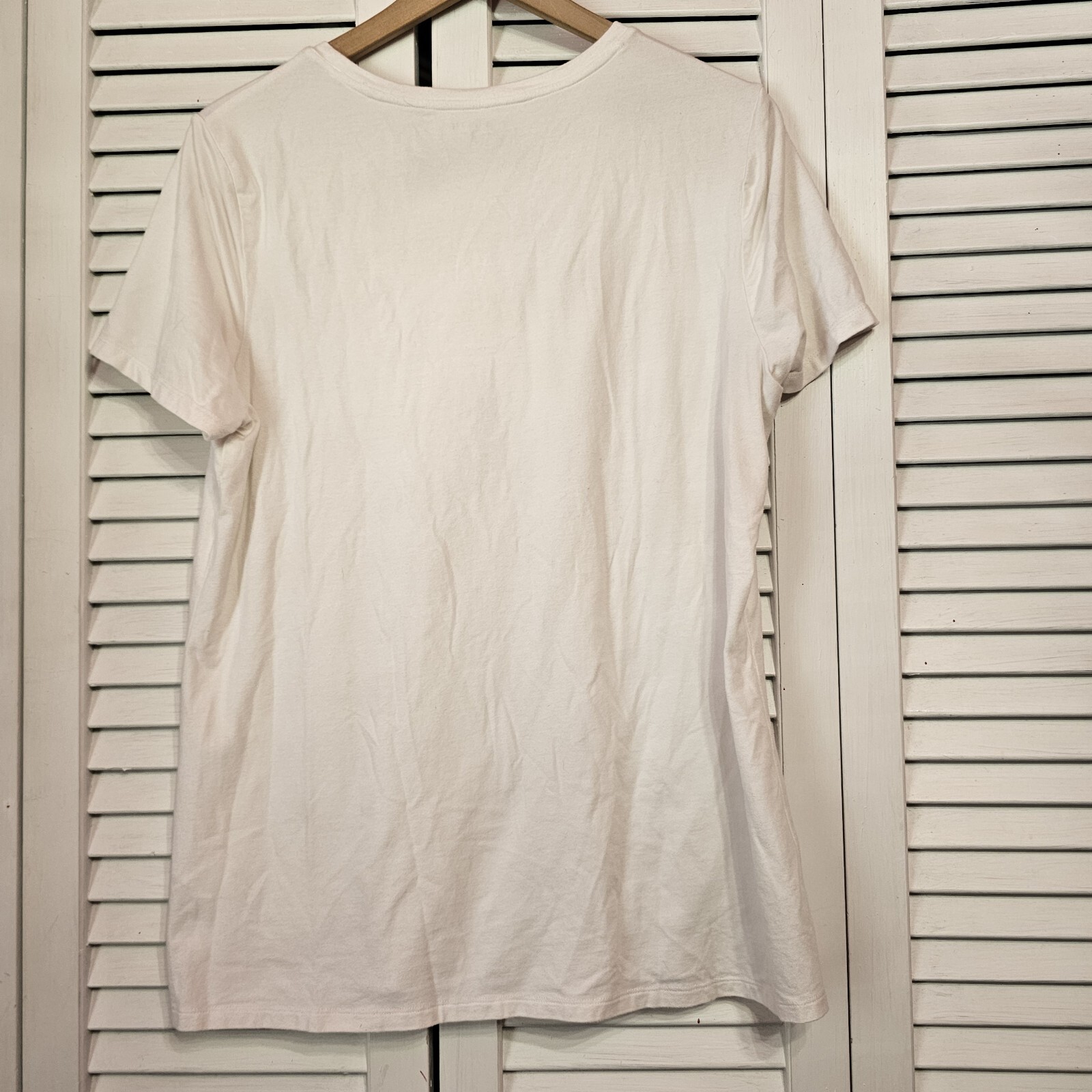 Amazon Essentials Basic White Short Sleeve Tee Wo… - image 3