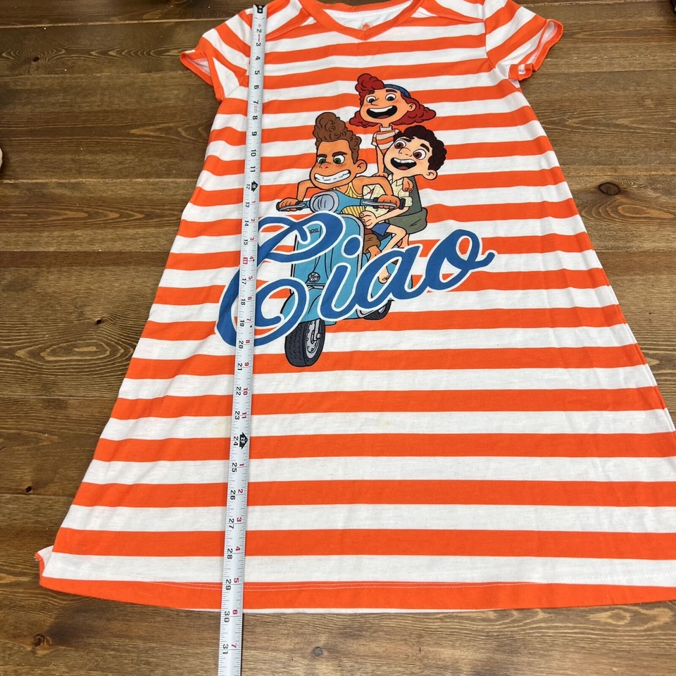 Disney Store Luca Nightgown Nightshirt girls sizes 9/10 - Image 4 of 4