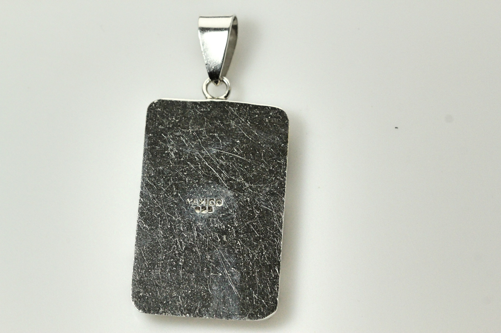 925 Sterling Silver Rectangular Paua Shell Inlay … - image 3