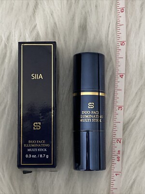 SIIA COSMETICS Duo Face  Illuminating Multi Stick ~ # S 301 MOON LIGHT GLOW