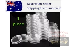 1 x LIGHTHOUSE COIN CAPSULE ~ 19.5 mm ~ suit Australian 5c coin ~