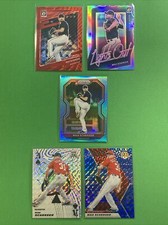 2021 Panini Mixed Baseball Max Scherzer Prizm Insert SP Lot (5) Base/Inserts