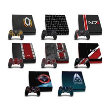 EA BIOWARE MASS EFFECT GRAPHICS VINYL SKIN FOR SONY PS4 CONSOLE  CONTROLLER
