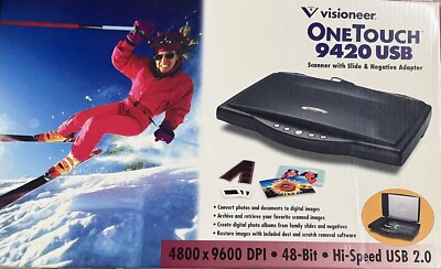 Visioneer OneTouch 9420 Flatbed Scanner (software not included)