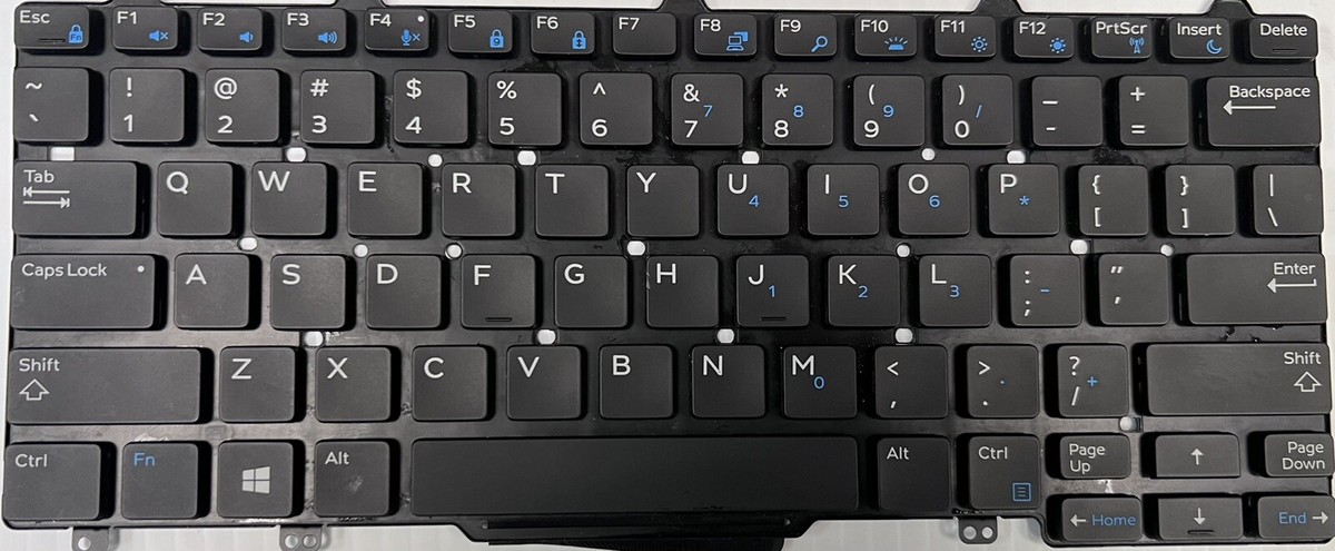 Touche De Clavier Unique DE320 Pour Dell Latitude - Remplacement, Occasion, Vérifier Compatibilité